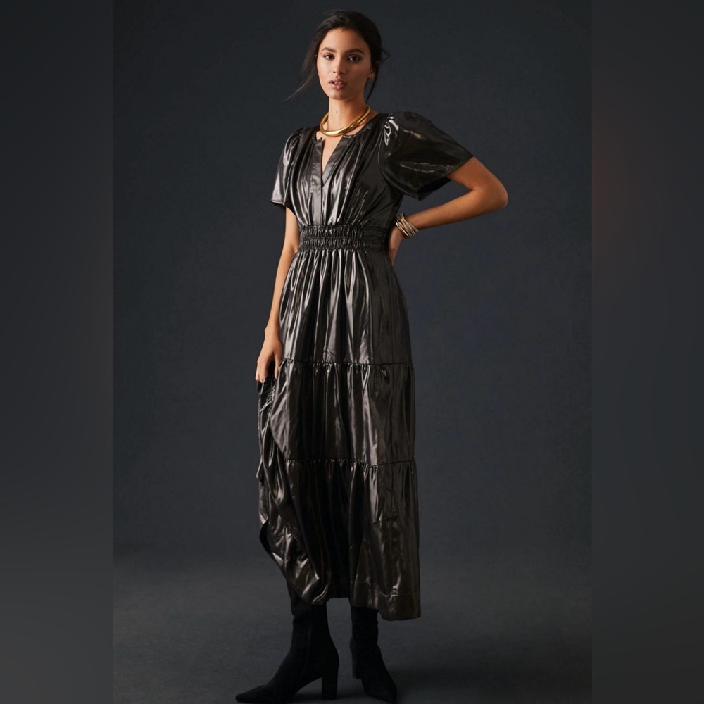 Somerset Maxi Dress: Shine Edition Medium EUC